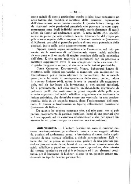 Giornale italiano di dermatologia e sifilologia