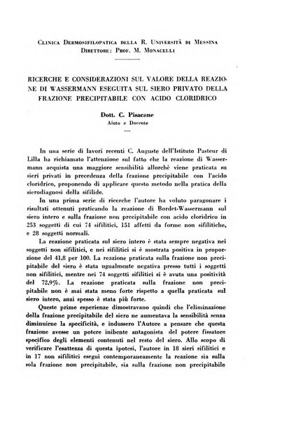 Giornale italiano di dermatologia e sifilologia