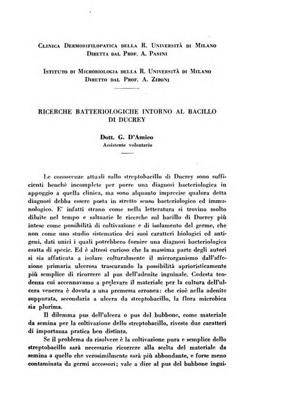 Giornale italiano di dermatologia e sifilologia