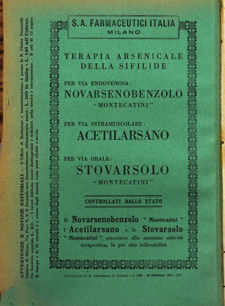 Giornale italiano di dermatologia e sifilologia