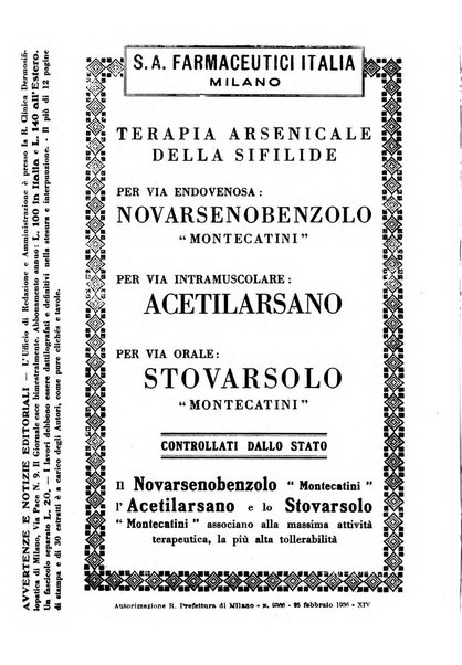 Giornale italiano di dermatologia e sifilologia