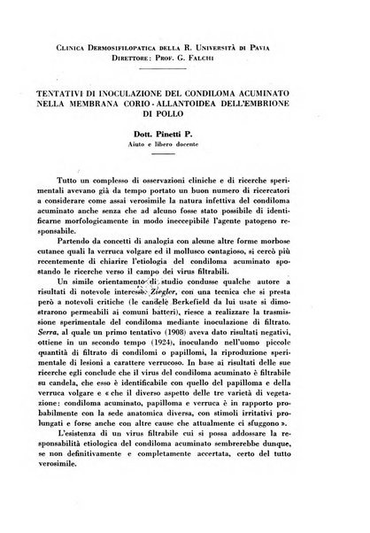 Giornale italiano di dermatologia e sifilologia