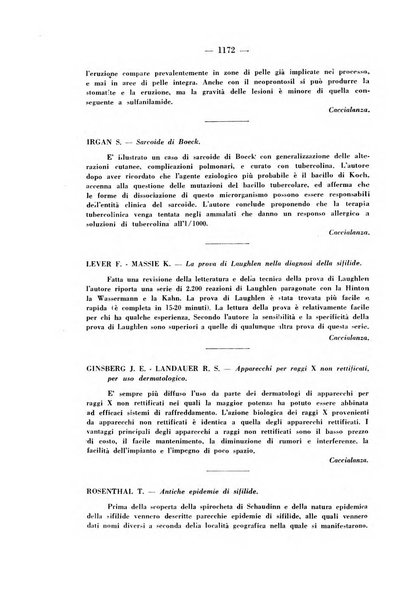 Giornale italiano di dermatologia e sifilologia