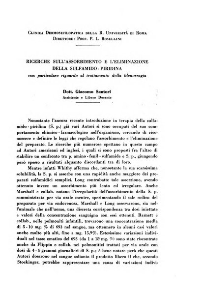 Giornale italiano di dermatologia e sifilologia