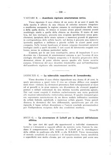 Giornale italiano di dermatologia e sifilologia