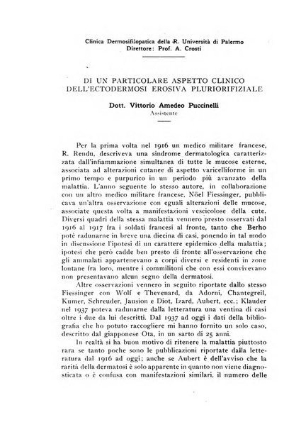 Giornale italiano di dermatologia e sifilologia