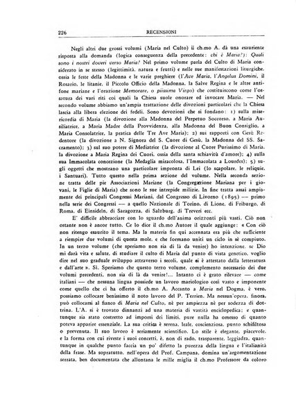 Marianum ephemerides mariologiae