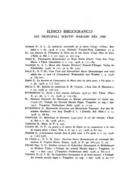 Marianum ephemerides mariologiae