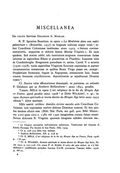 Marianum ephemerides mariologiae