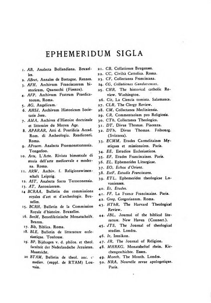 Marianum ephemerides mariologiae