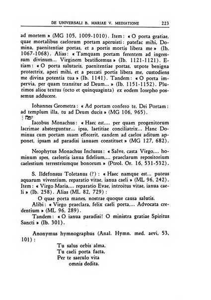 Marianum ephemerides mariologiae