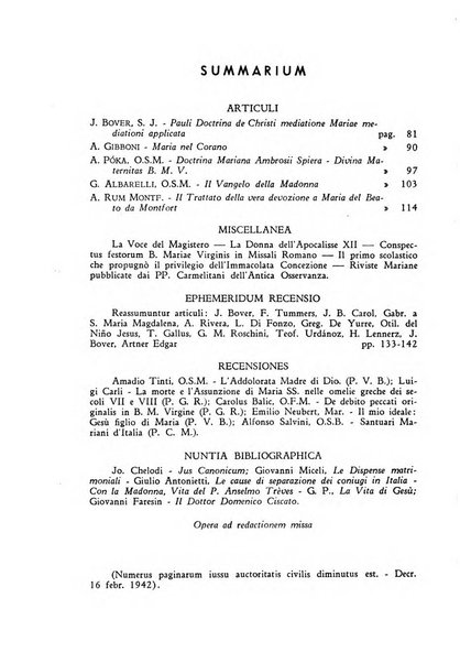 Marianum ephemerides mariologiae