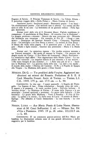 Marianum ephemerides mariologiae