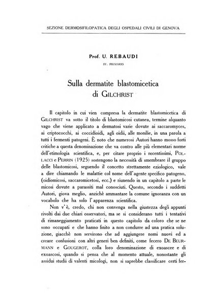 Archivio italiano di dermatologia, sifilografia e venereologia