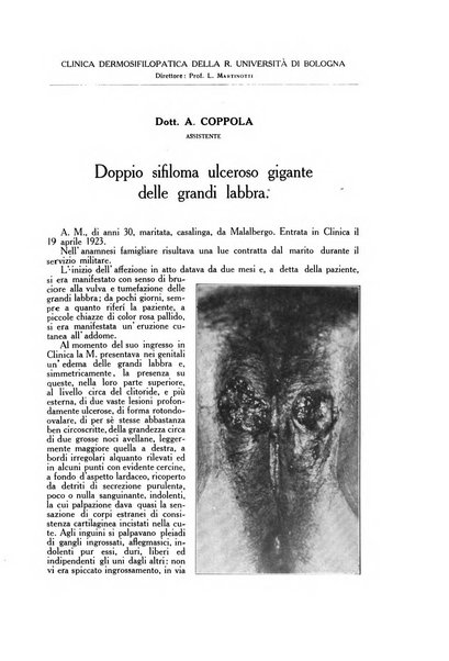 Archivio italiano di dermatologia, sifilografia e venereologia