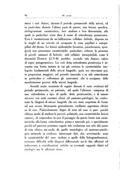 Archivio italiano di dermatologia, sifilografia e venereologia