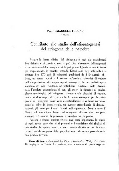 Archivio italiano di dermatologia, sifilografia e venereologia