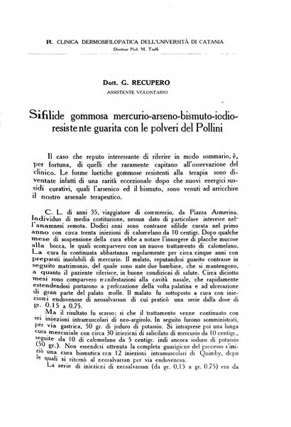 Archivio italiano di dermatologia, sifilografia e venereologia