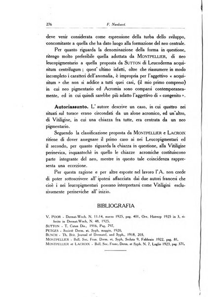 Archivio italiano di dermatologia, sifilografia e venereologia