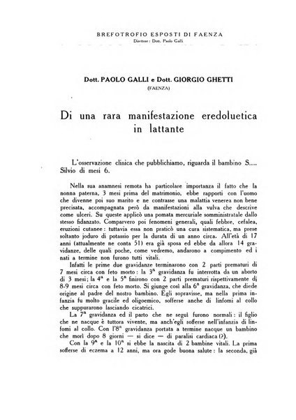 Archivio italiano di dermatologia, sifilografia e venereologia