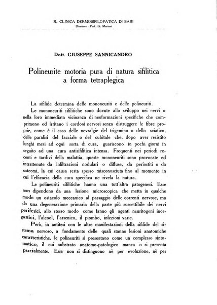 Archivio italiano di dermatologia, sifilografia e venereologia