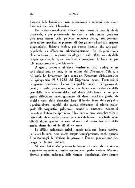 Archivio italiano di dermatologia, sifilografia e venereologia