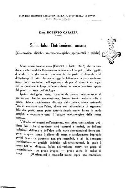 Archivio italiano di dermatologia, sifilografia e venereologia