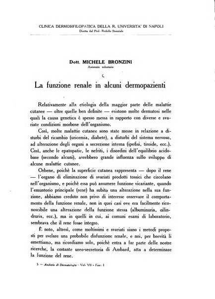 Archivio italiano di dermatologia, sifilografia e venereologia