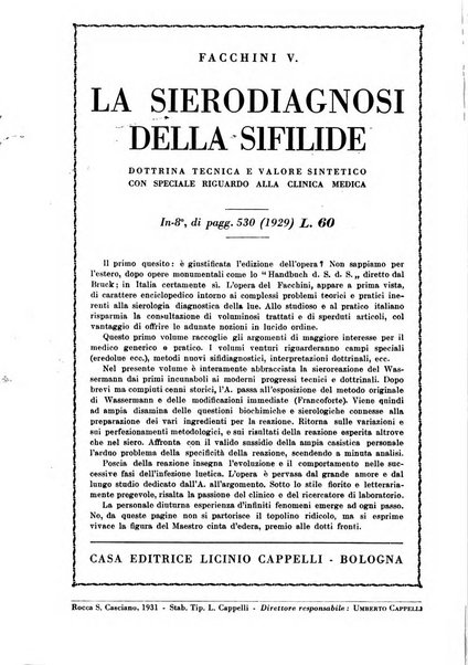 Archivio italiano di dermatologia, sifilografia e venereologia