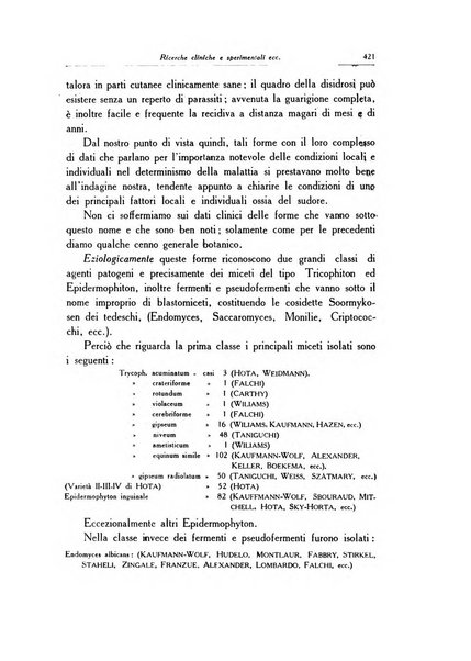 Archivio italiano di dermatologia, sifilografia e venereologia