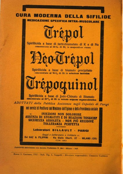 Archivio italiano di dermatologia, sifilografia e venereologia