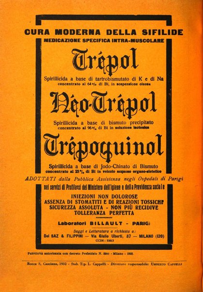 Archivio italiano di dermatologia, sifilografia e venereologia