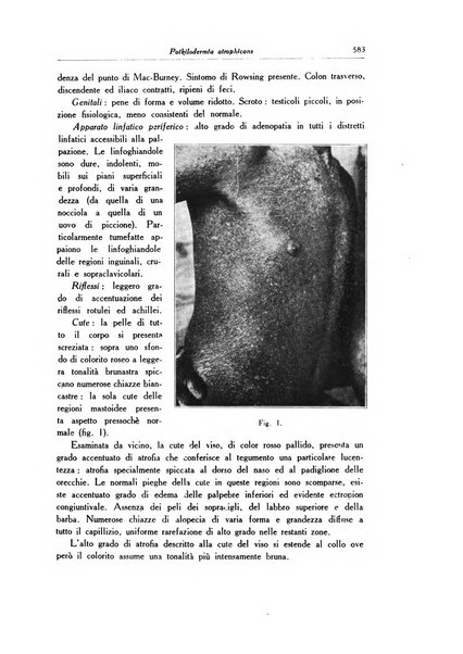 Archivio italiano di dermatologia, sifilografia e venereologia