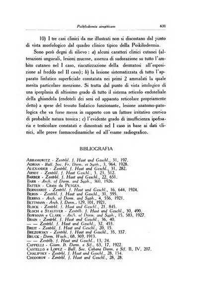 Archivio italiano di dermatologia, sifilografia e venereologia