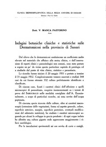 Archivio italiano di dermatologia, sifilografia e venereologia