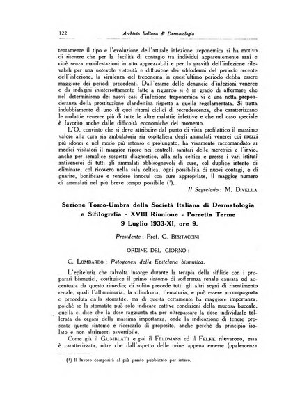 Archivio italiano di dermatologia, sifilografia e venereologia