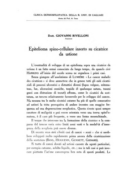 Archivio italiano di dermatologia, sifilografia e venereologia