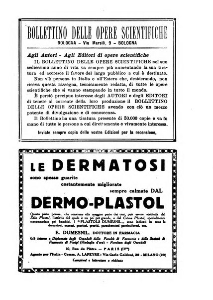 Archivio italiano di dermatologia, sifilografia e venereologia