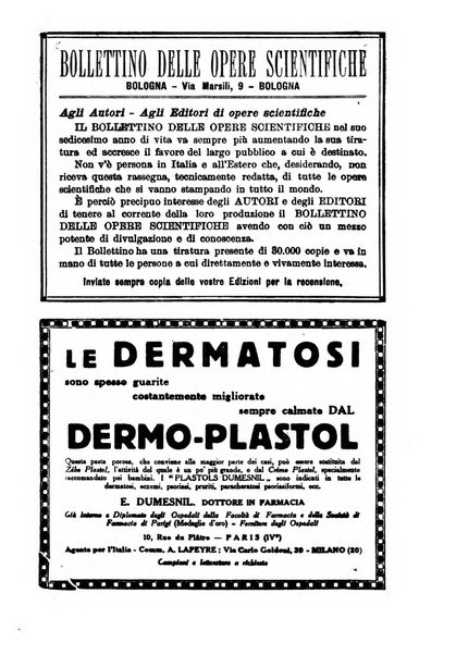 Archivio italiano di dermatologia, sifilografia e venereologia