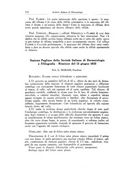 Archivio italiano di dermatologia, sifilografia e venereologia