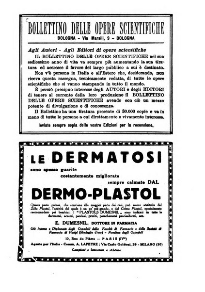 Archivio italiano di dermatologia, sifilografia e venereologia