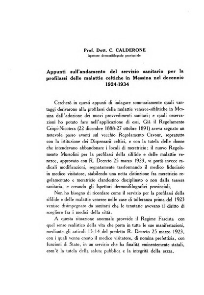 Archivio italiano di dermatologia, sifilografia e venereologia