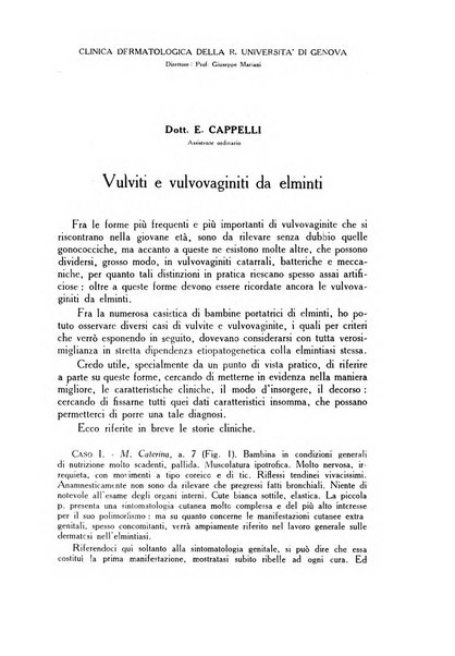 Archivio italiano di dermatologia, sifilografia e venereologia