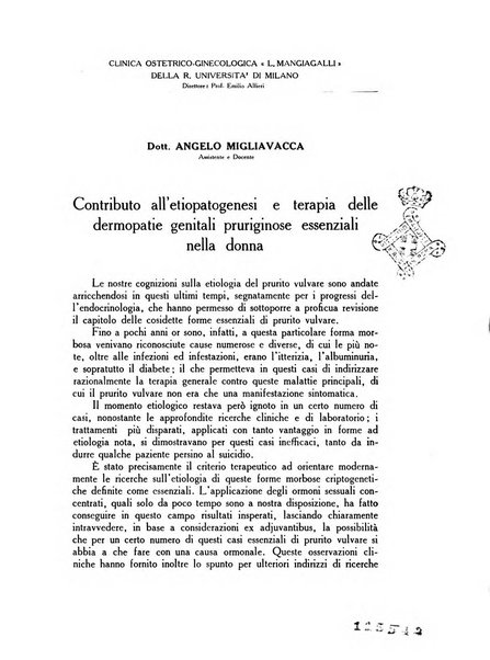 Archivio italiano di dermatologia, sifilografia e venereologia