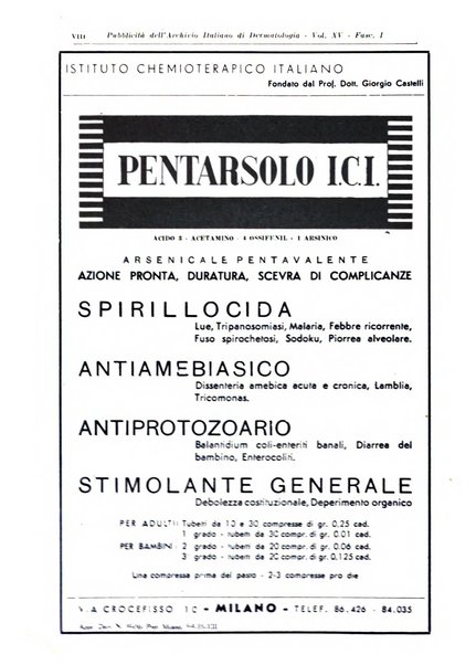 Archivio italiano di dermatologia, sifilografia e venereologia