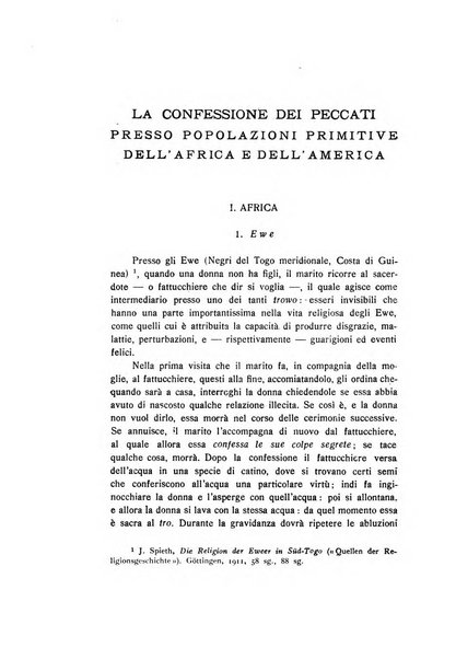 Studi e materiali di storia delle religioni