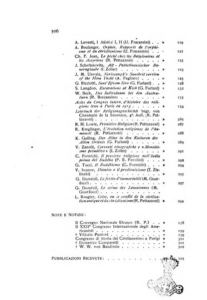 Studi e materiali di storia delle religioni