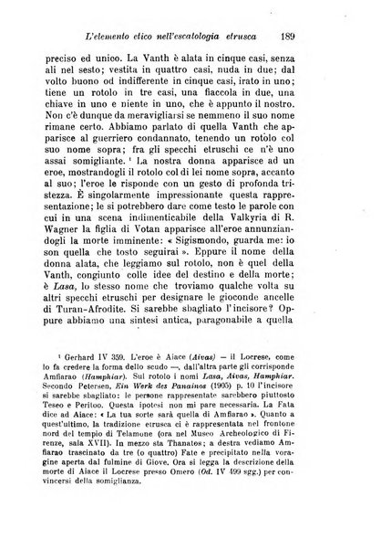 Studi e materiali di storia delle religioni