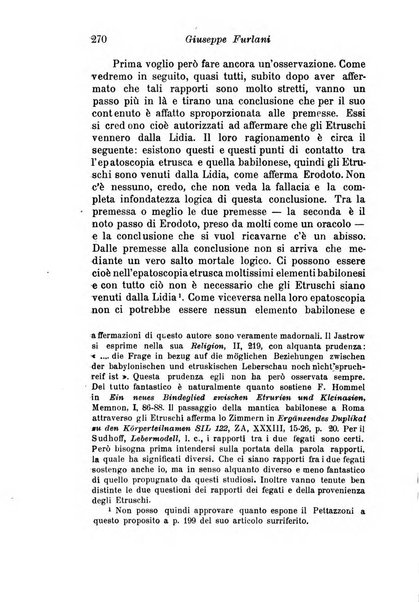 Studi e materiali di storia delle religioni