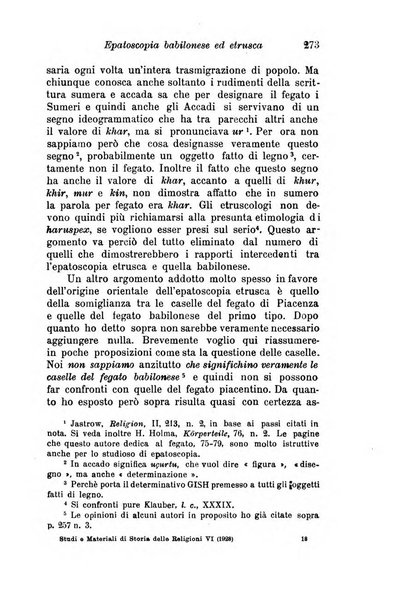 Studi e materiali di storia delle religioni